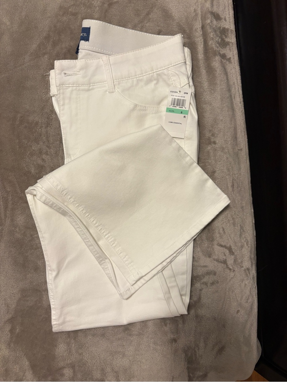 Democracy itty bitty boot White Straight-Leg Women’s Jeans - Picture 5 of 5